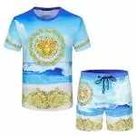 survetement versace tshirt et short ocean wave